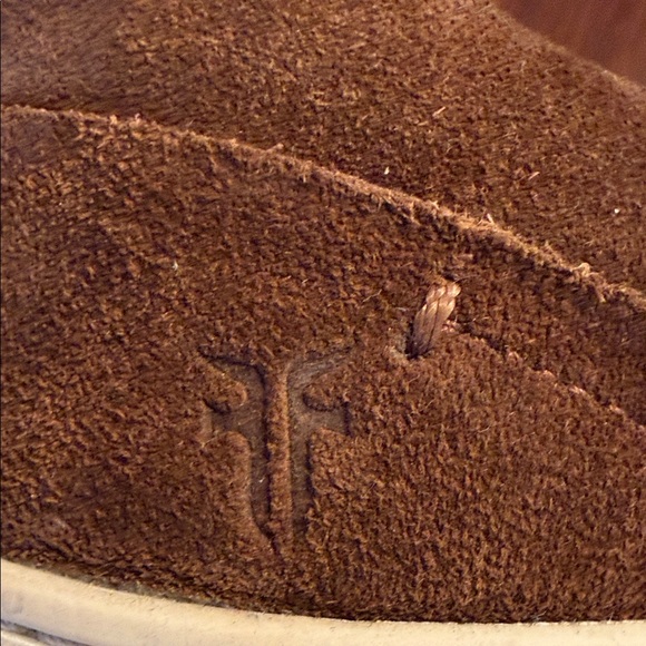 Frye Ivy low lace Brown Suede women’s Sneakers size 8 - Picture 5 of 12